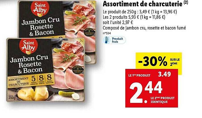 assortiment de charcuterie saint alby