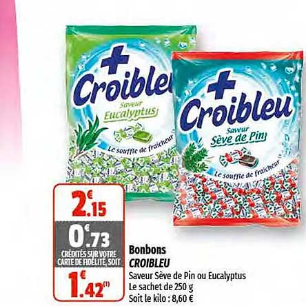 bonbons croibleu