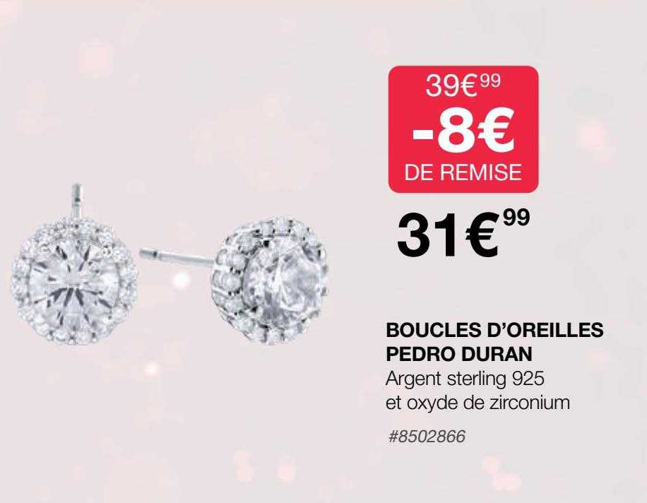 boucles d'oreilles pedro duran