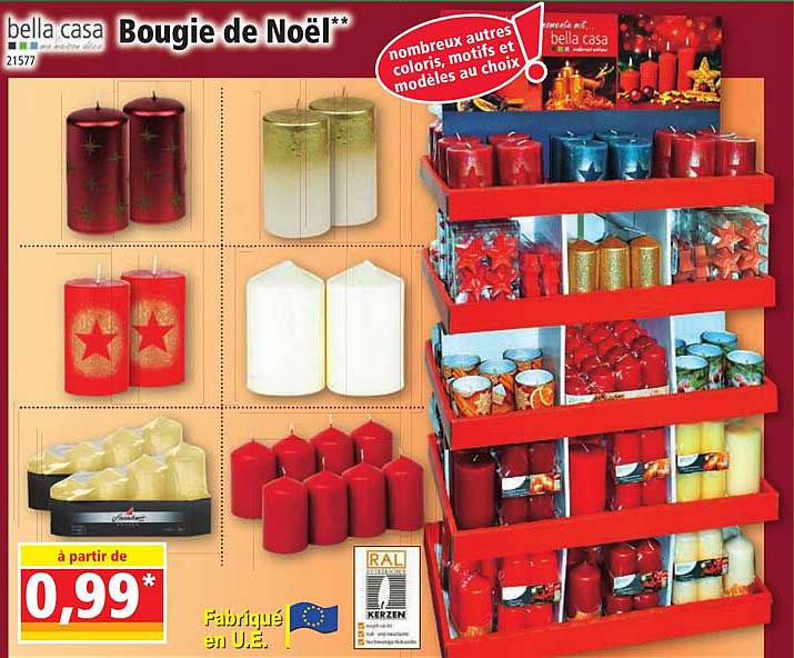 Bougie De Noël Bella Casa