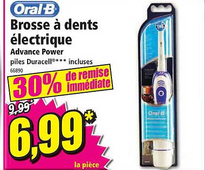 brosse à dents électrique advance power oral-b