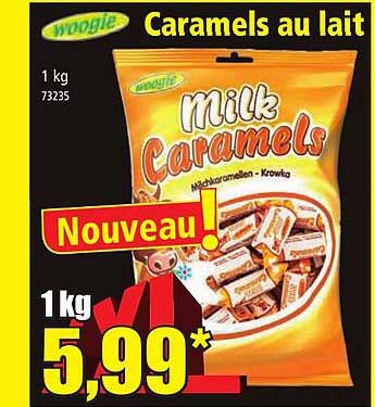 caramels au lait woogie