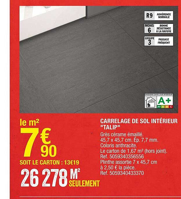 Carrelage De Sol Intérieur "talip"