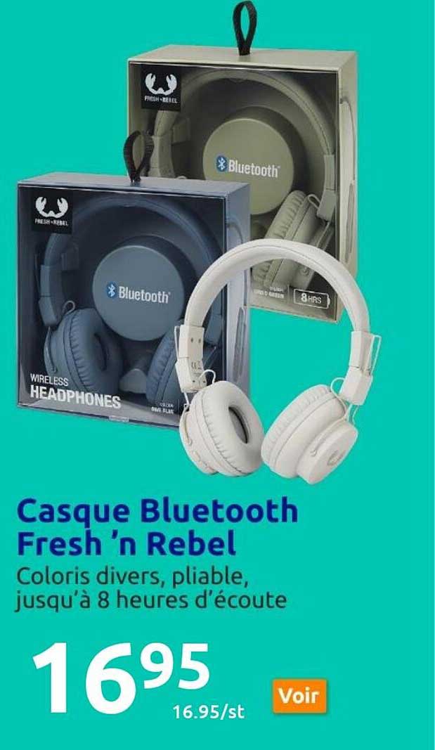 casque bluetooth fresh 'n rebel