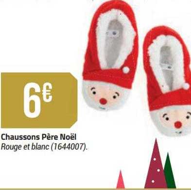 chaussons père noël