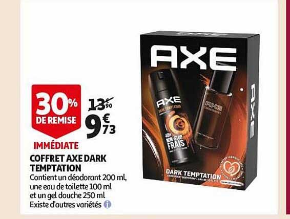 coffret axe dark temptation