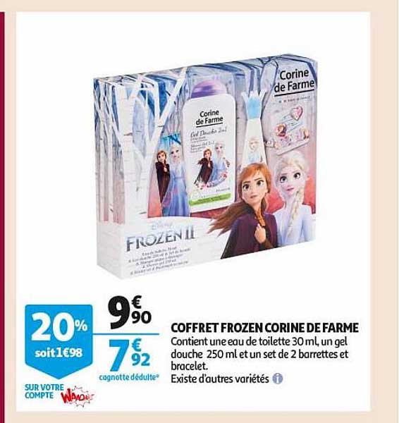 coffret frozen corine de farme