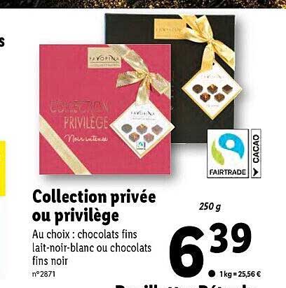 collection privée ou privilège
