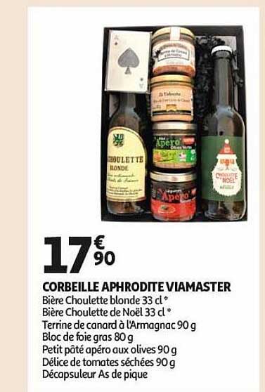 corbeille aphrodite viamaster