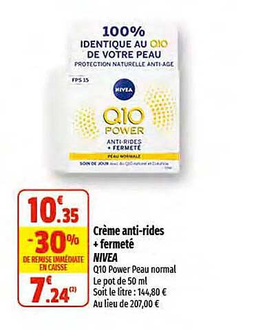 Crème Anti-rides + Fermeté Niva