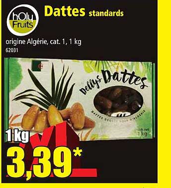 dattes standards holy fruits