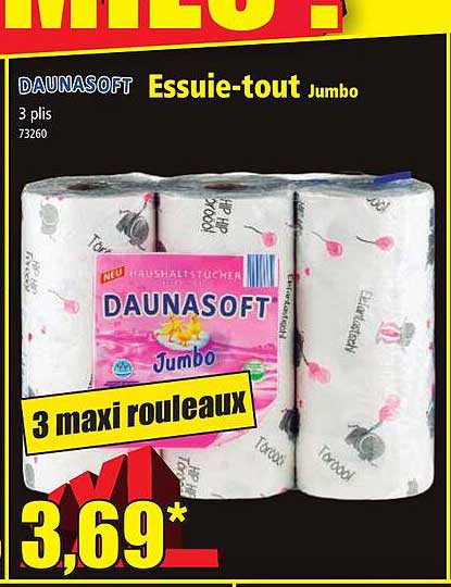 Essuie-tout Jumbo Daunasoft