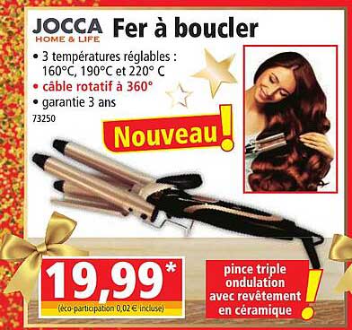 fer à boucler jocca home & life