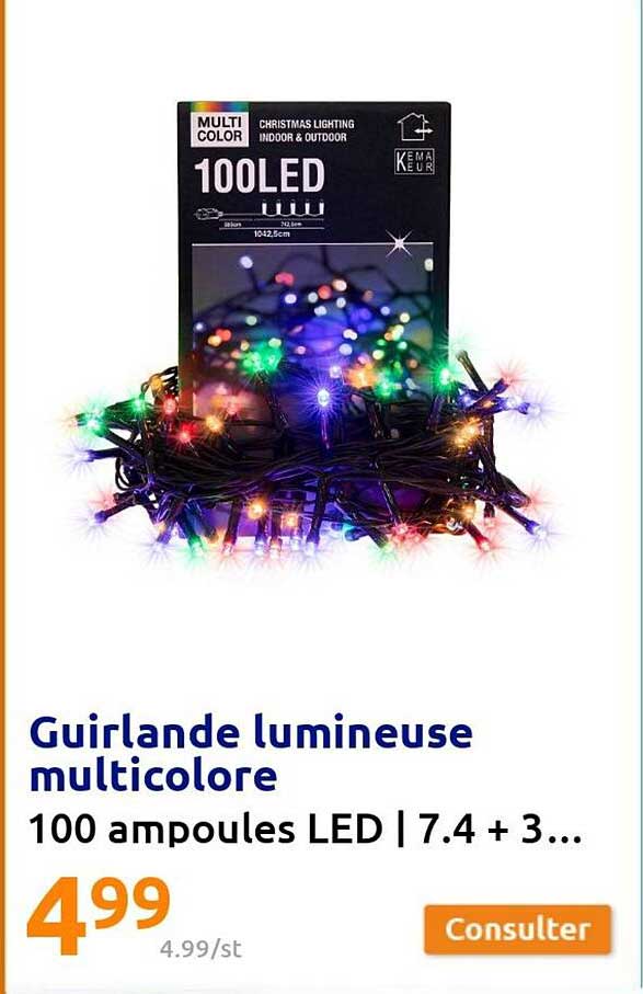 Guirlande Lumineuse Multicolore