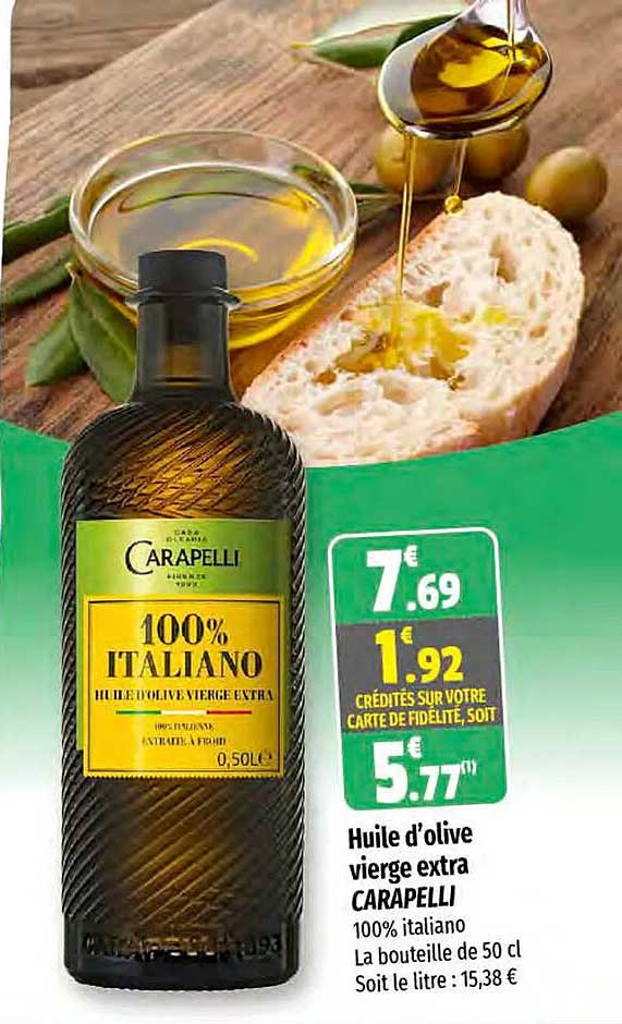 Huile D'olive Vierge Extra Carapelli