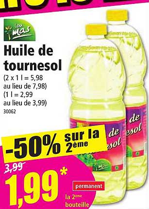 huile de tournesol lou mas