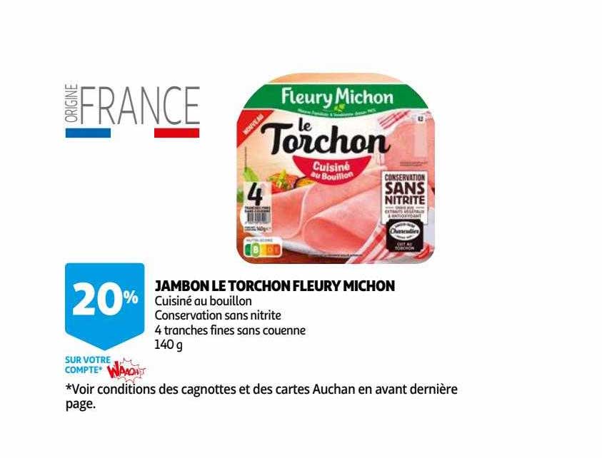 jambon le torchon fleury michon