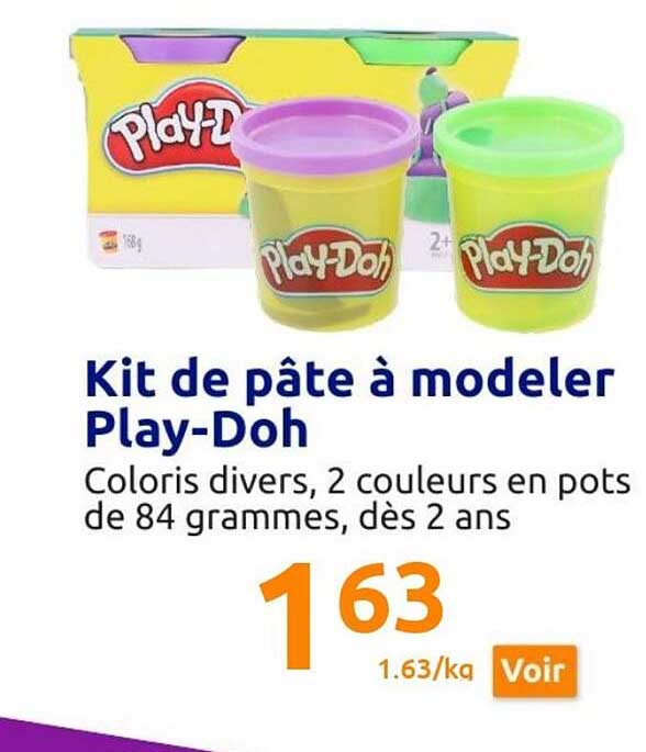kit de pâte à modeler play-doh