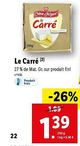le carré chêne d'argent