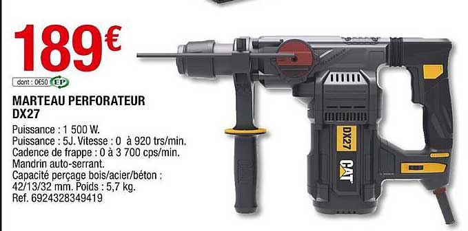 Marteau Perforateur Dx27 Cat