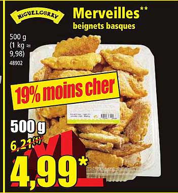 merveilles beignets basques