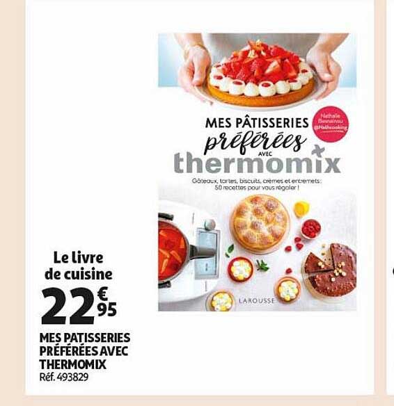 mes pâtisseries préférées avec thermomix