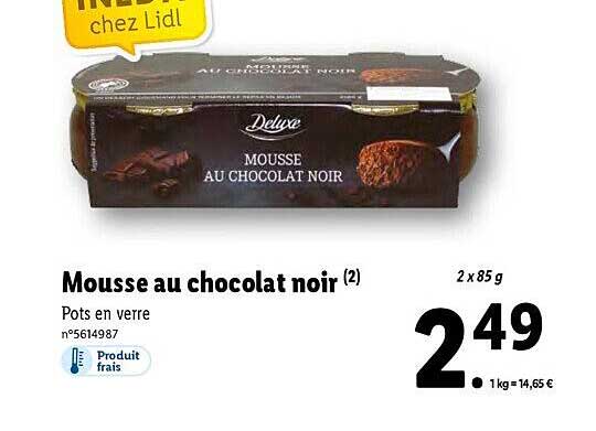 Mousse Au Chocolat Noir Deluxe