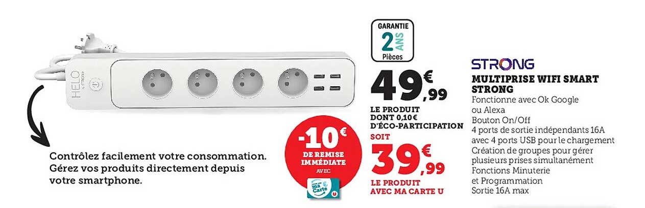 Multiprise Wifi Smart Strong