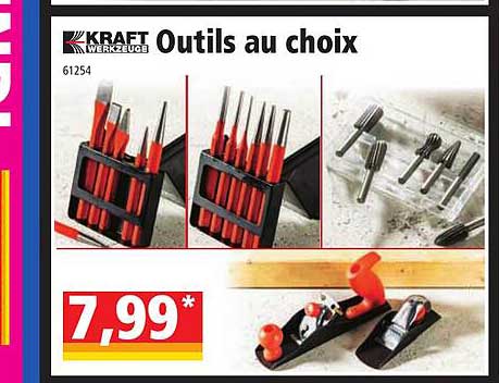 outils au choix kraft werkzeuge