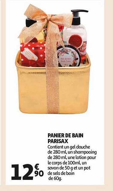 Panier De Bain Parisax