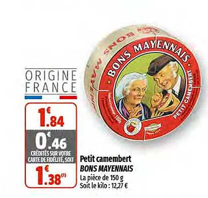 petit camembert bons mayennais