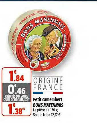 petit camembert bons mayennais