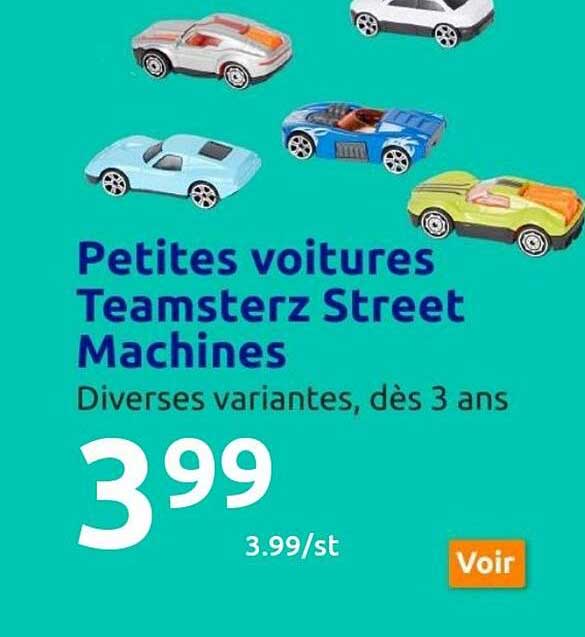 petites voitures teamsterz street machines