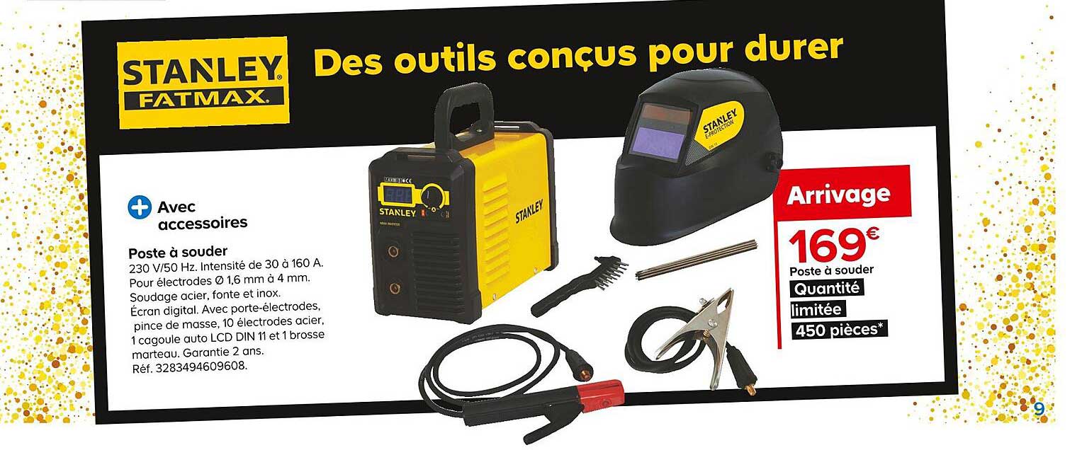 poste à souder stanley