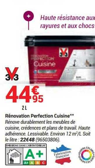 Rénovation Perfection Cuisine V33