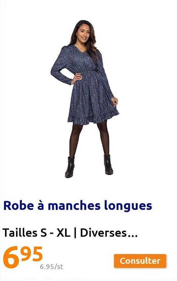 robe à manches longues