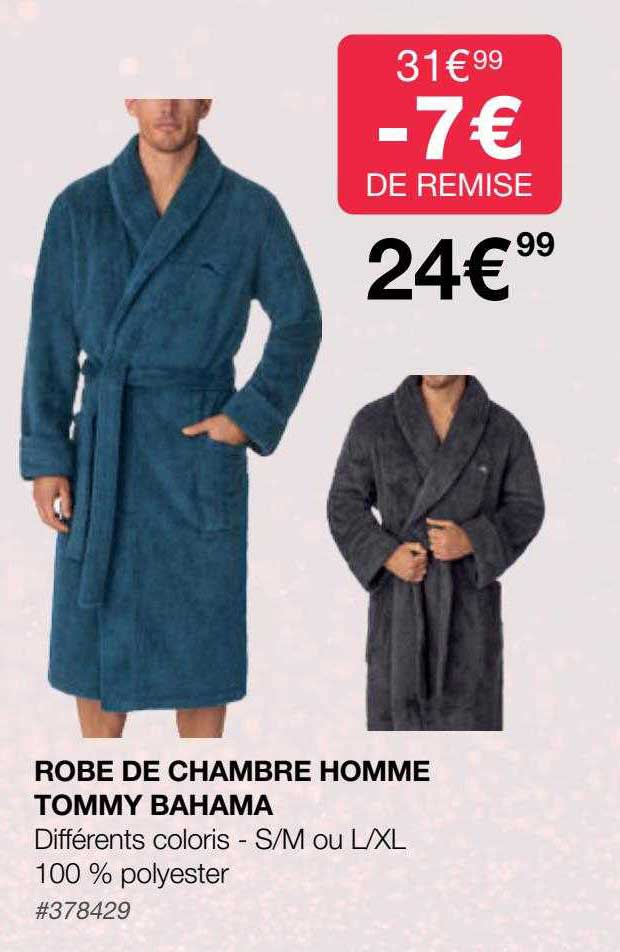 robe de chambre homme tommy bahama