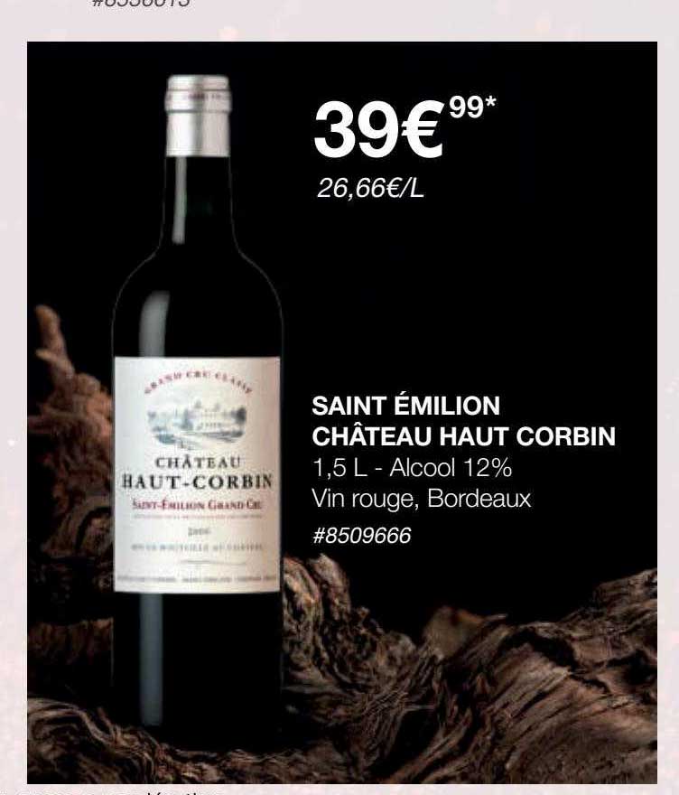 saint émilion château haut corbin