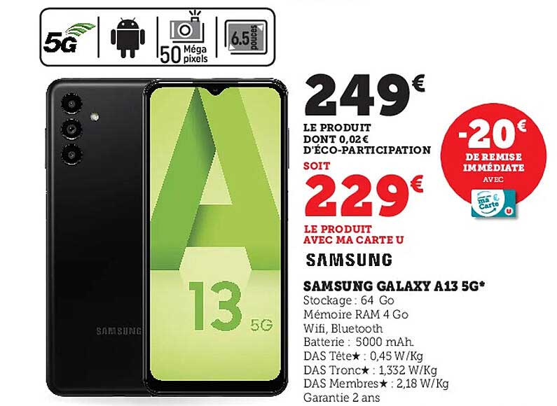 samsung galaxy a13 5g