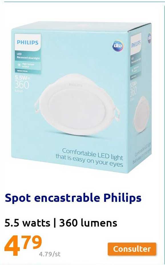 Spot Encastrable Philips