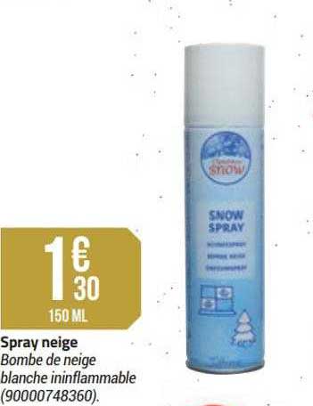 Spray Neige