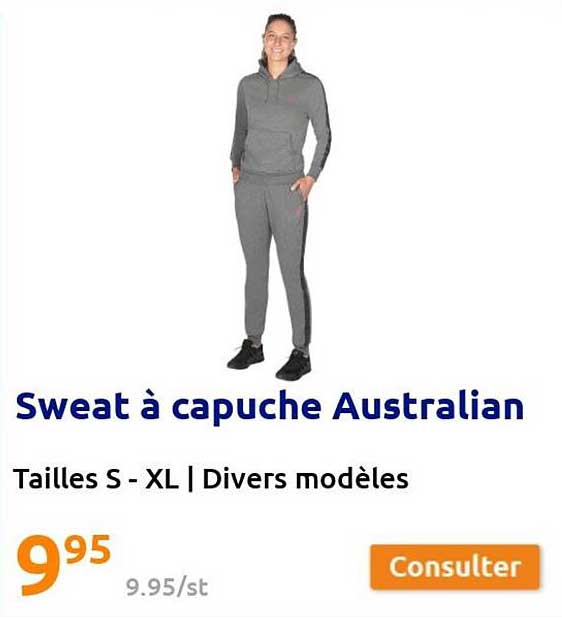 Sweat à Capuche Australian