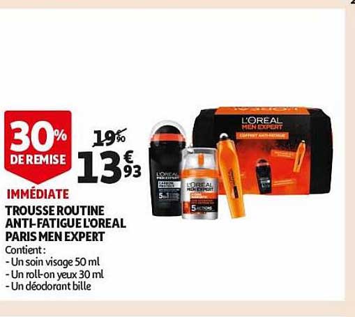 Trousse Routine Antifatigue L'oréal Paris Men Expert