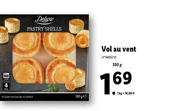 vol au vent deluxe