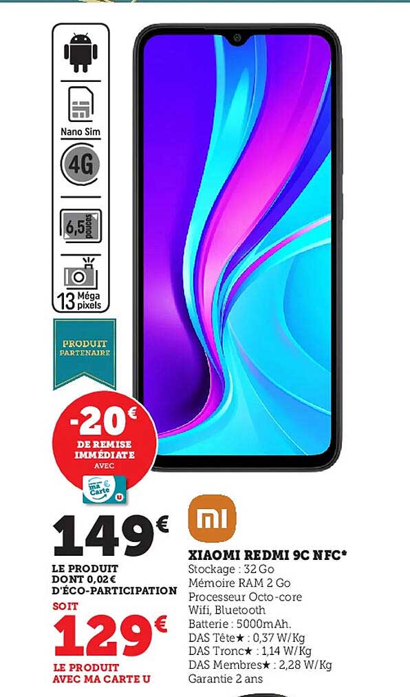 xiaomi redmi 9c nfc
