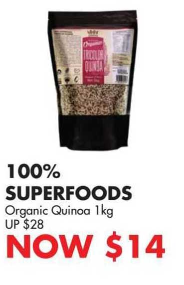 100% Superfoods Organic Quinoa 1 Kg