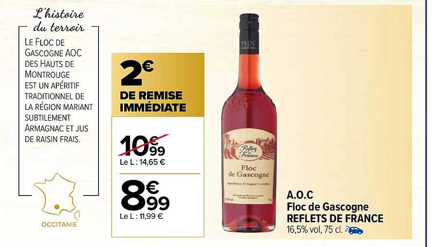 a.o.c. floc de gascogne reflets de france