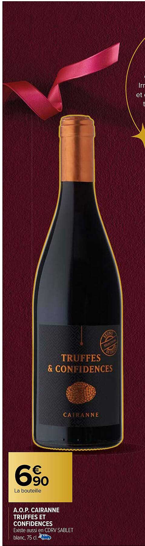 a.o.p. cairanne truffes et confidences