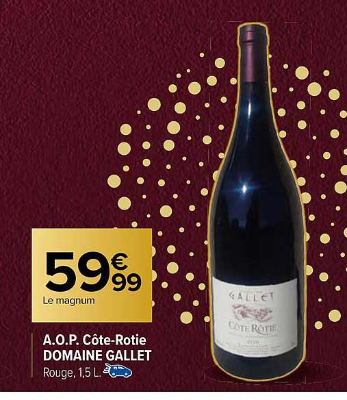 a.o.p. côte-rôtie domaine gallet