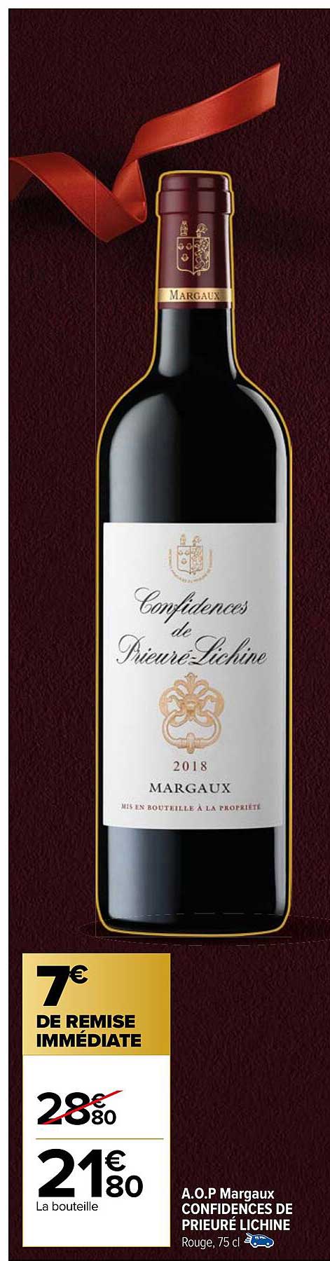 a.o.p. margaux confidences de pieuré lichine